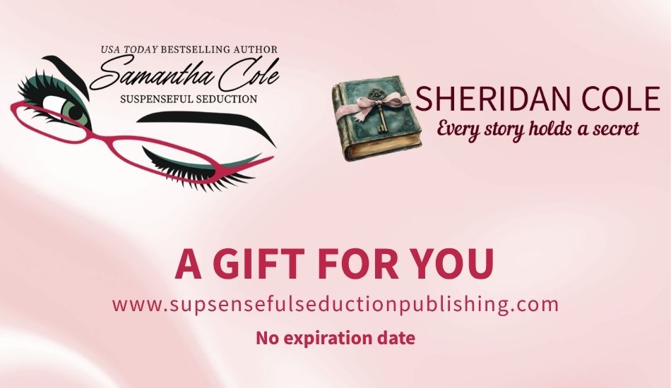 Samantha Cole/Sheridan Cole Books Gift Card